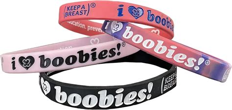 Amazon.com: I Love Boobies Bracelet